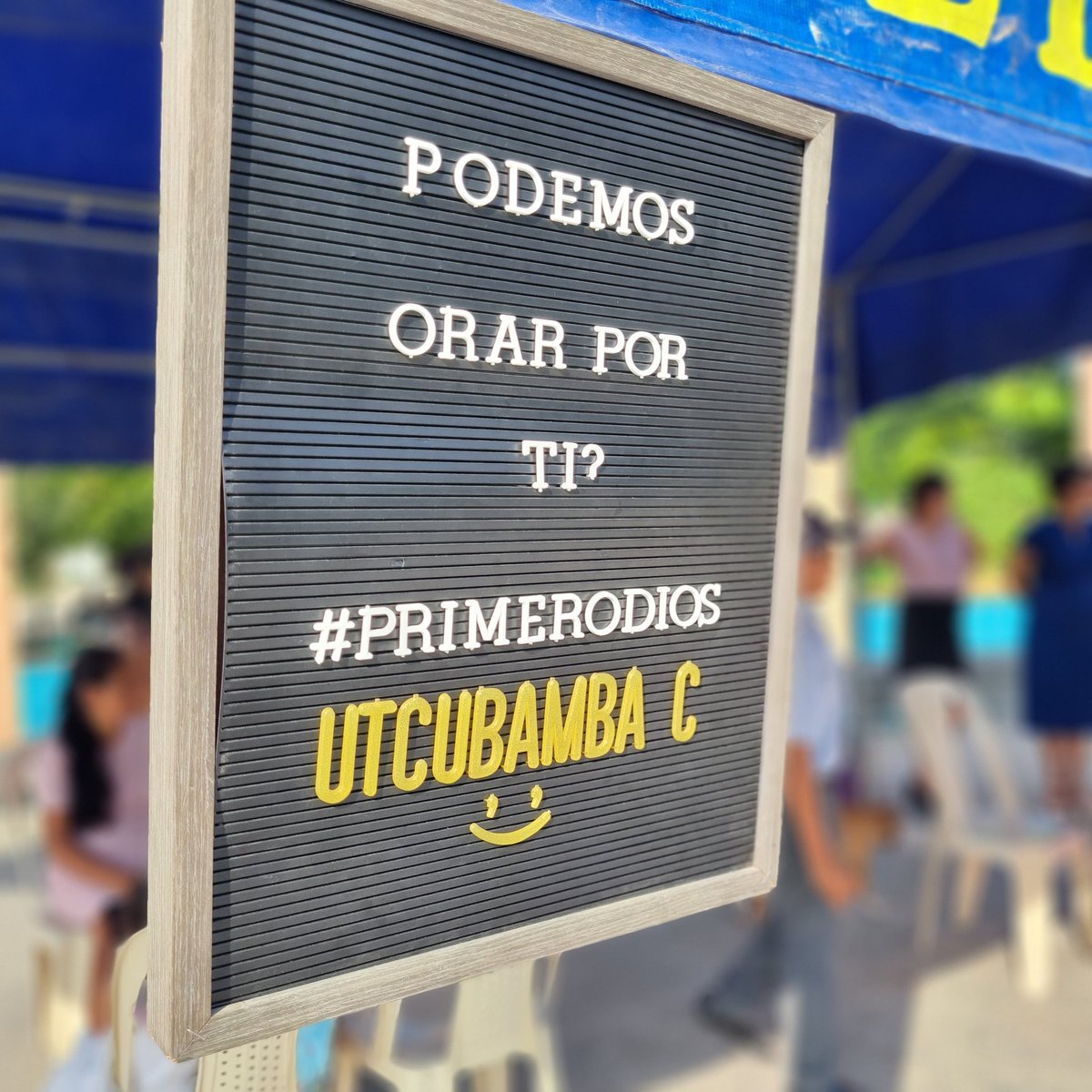 JoseUrciaCarlos's tweet photo. [BAGUA GRANDE] 📌Se instaló una carpa⛺️ de oración 🙏 en la plaza de armas, donde muchas personas llegaron para hablar con Dios, en el marco de los #10DíasDeOración y #10HorasdeAyuno #DMUtcubambaC https://t.co/xiwRBn3Slf