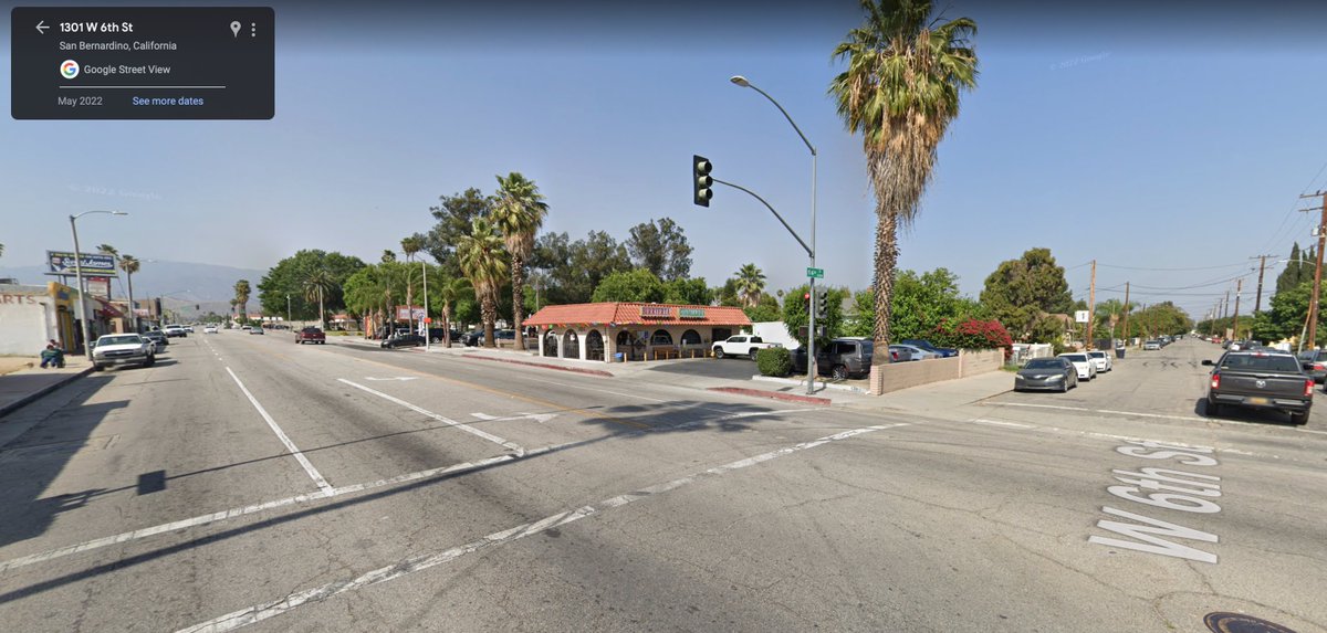 KendallBalchan's tweet photo. Transphobic comment aside...this is also most definitely not Palm Springs. It's the intersection of w 6th St. and Mt. Vernon Ave. in San Bernardino... https://t.co/yOHxBweiiE