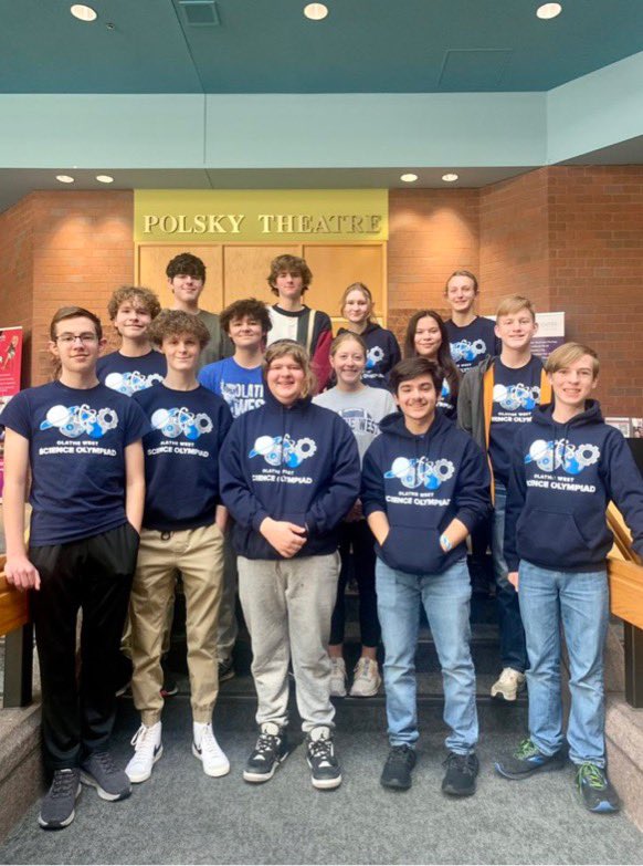 Olathe West Science Olympiad tweet media