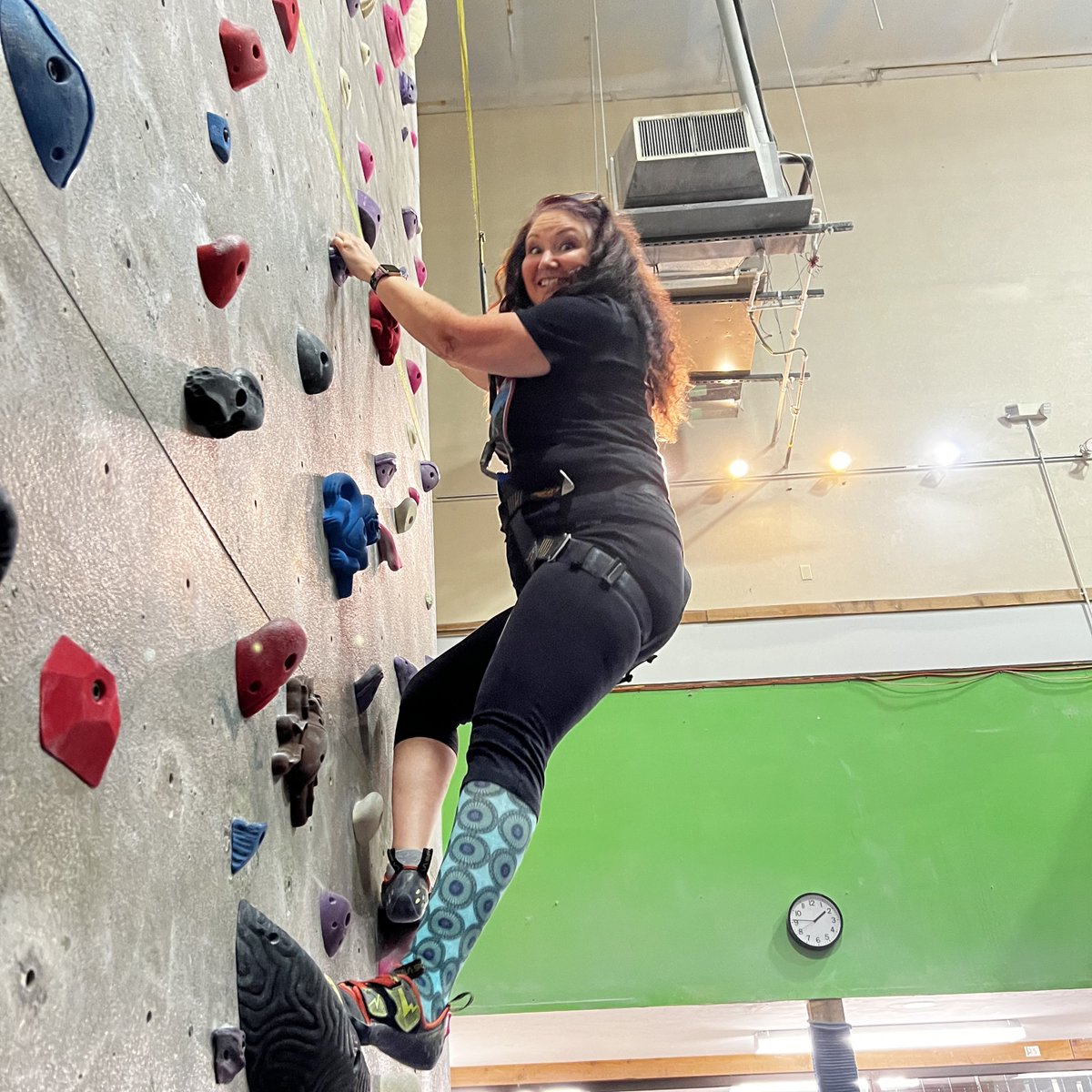 Great meetup today for rock wall climbing!!  <a href="/MyPeakChallenge/">My Peak Challenge</a> <a href="/SamHeughan/">Sam Heughan</a> <a href="/smokymtnpeakers/">SmokyMountainPeakers</a>