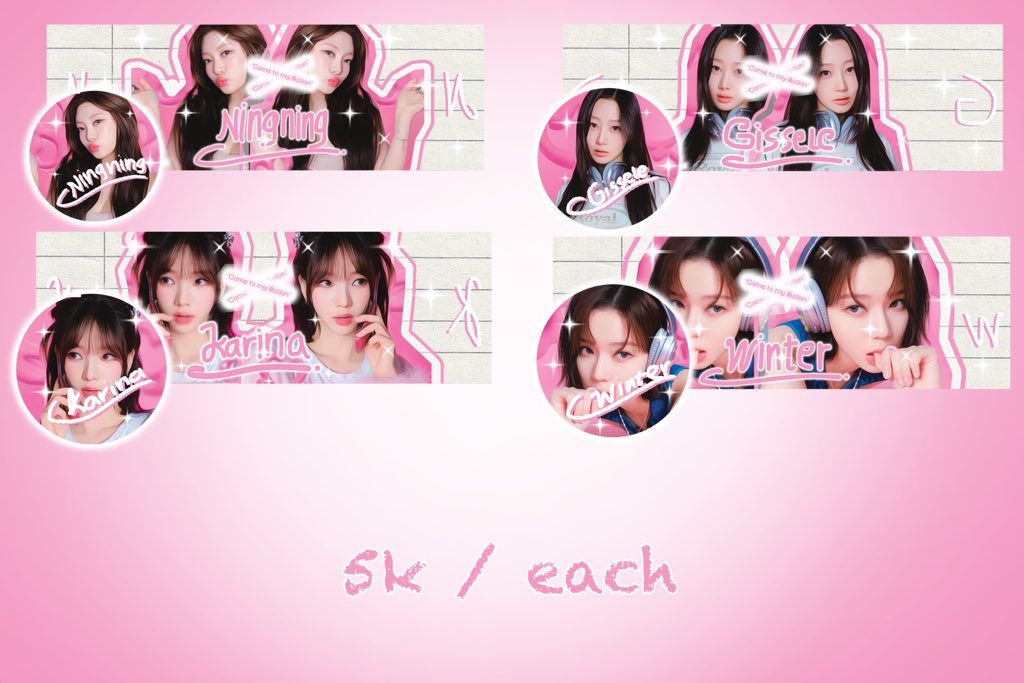 Rt for appreciation ❕
✦ .  ⁺   . @jejepngan post new layout !! , Whαt’s the layout ?? Oh my god .. it’s aespa !! Let’s see the detαil

𖥔  ִ  ་   ،  ˖ 𝓟rice :: 5k/each
𖥔  ִ  ་   ،  ˖ 𝓟ay :: Vidαn/spαy/ovo/gopαy/qris αll e-wαllet 

#zonauang #zonaBA #zonajajan