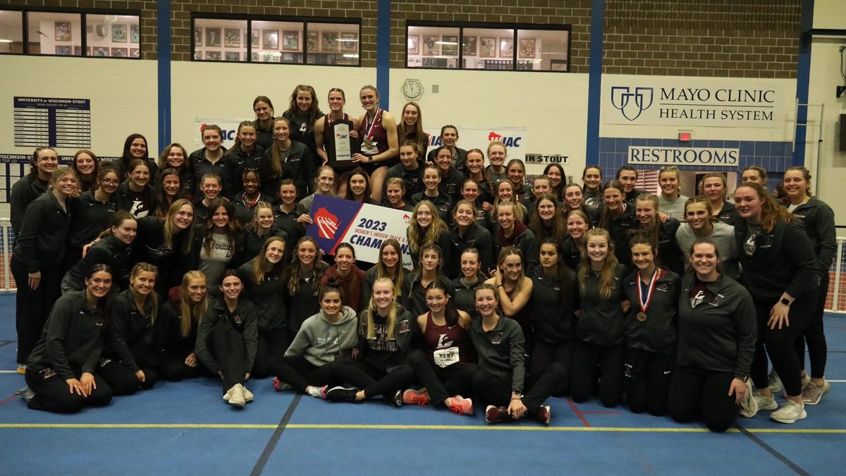 UWLAthletics's tweet image. @UWL_WomensTrack - WIAC Champions 🏆
UWL with 324.0 points - most in conference history. 
UWL scored at least 10 points in 16 of this year's 17 events, including over 20 points in seven events. 
Go Eagles! #SoarUWLEagles