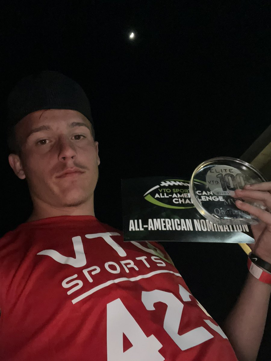Had an awesome day at @VTOSPORTS combine today. I’m blessed to be the MVP quarterback and earn an invite to the #VTOALLAmerican challenge this summer @Rivals @RWrightRivals @MohrRecruiting @TaVarisJohnson9 @CoachAG_3 @polk_way @247Sports @lwhs_f