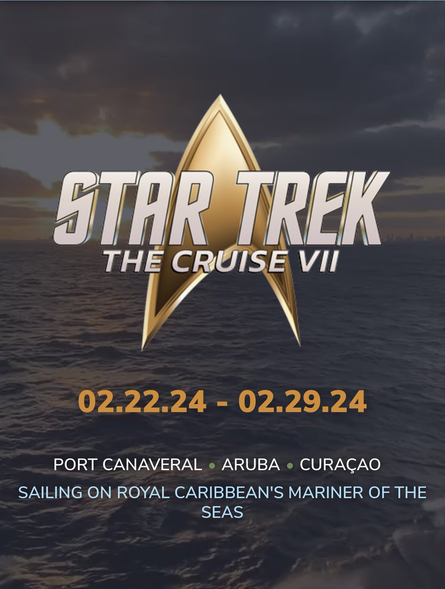 No one told me this was even a thing! It’s sold out! GAH!!!!!  #startrekthecruise