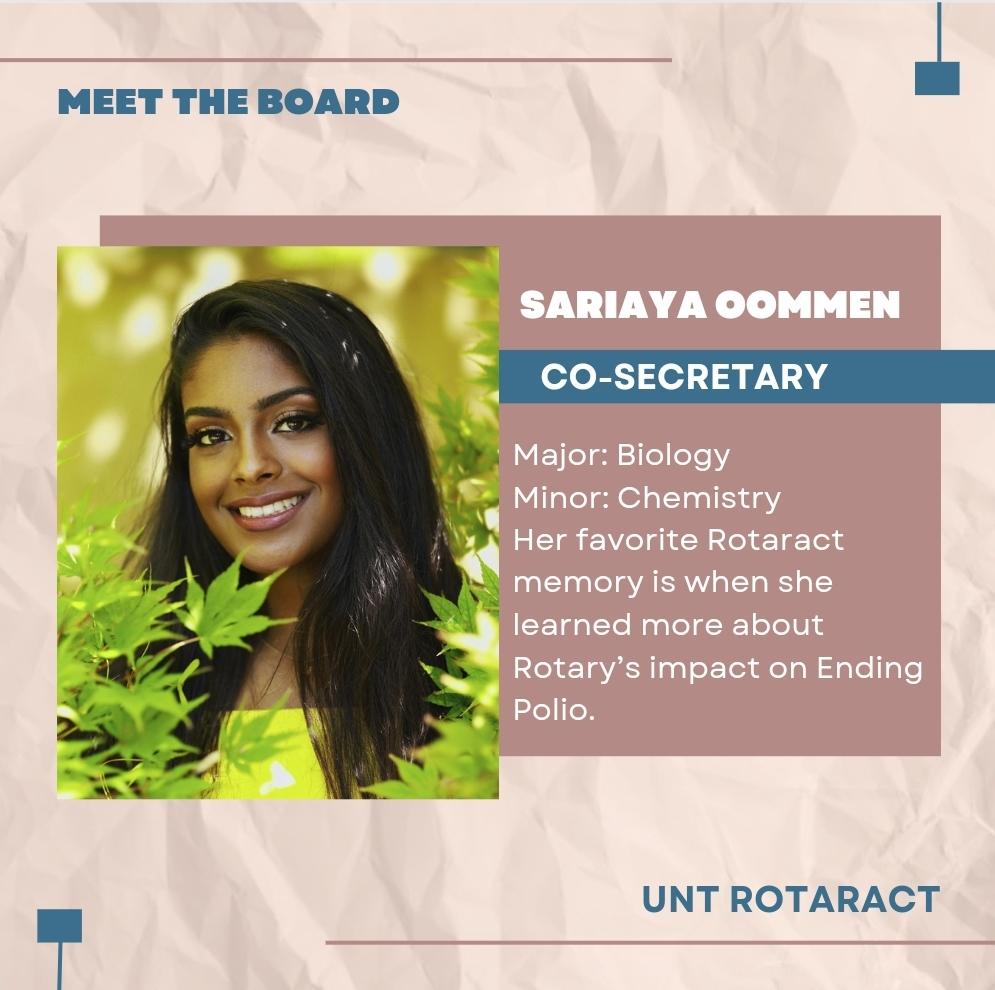 Introducing our two newest board members, Shelby and Sariaya!! They are our co-secretaries :)