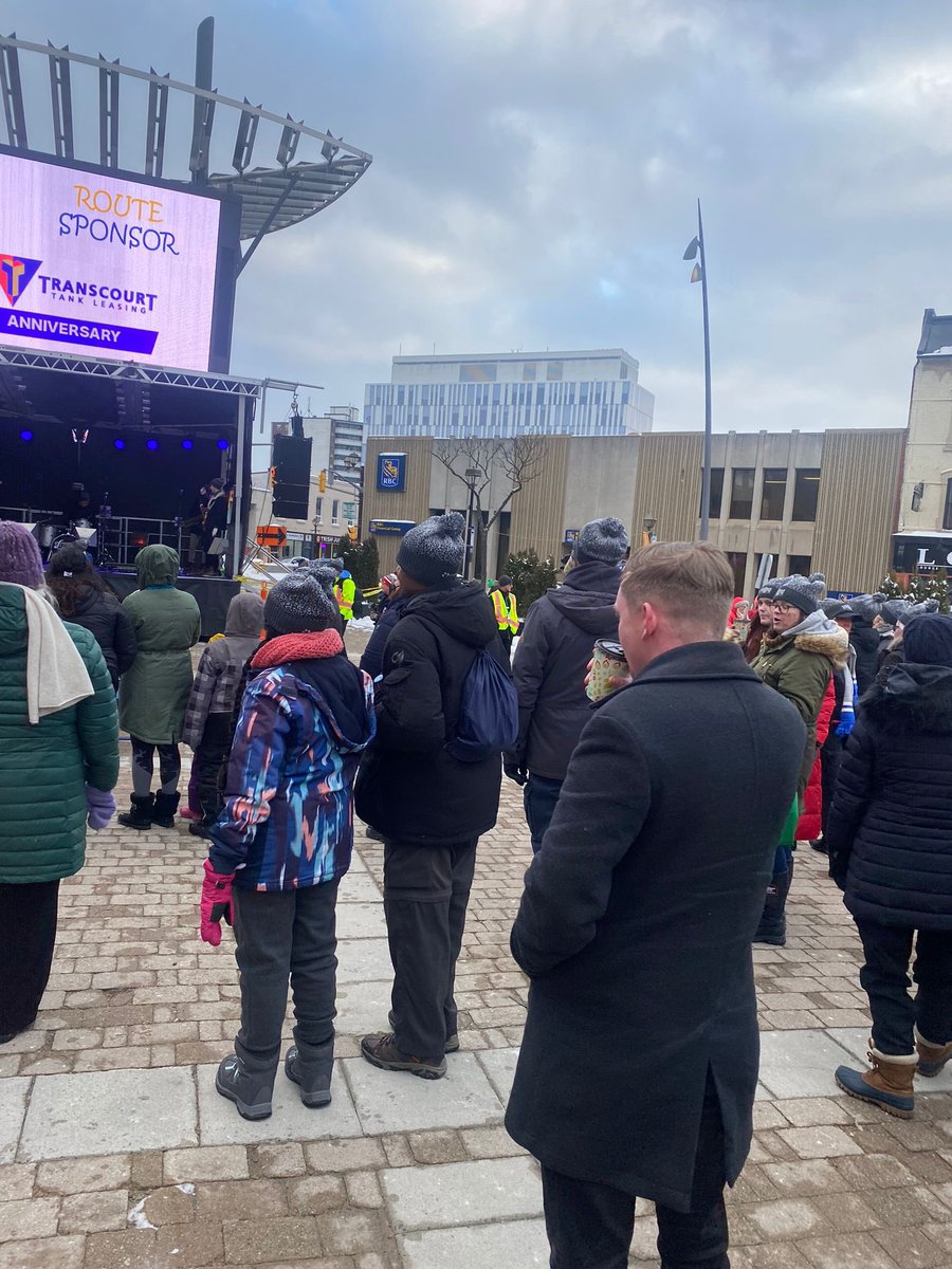 Kicked off #CNOY2023 today at Garden Square! A terrific charitable initiative in support of <a href="/RegenBrampton/">Regen Brampton</a> 
#onpoli