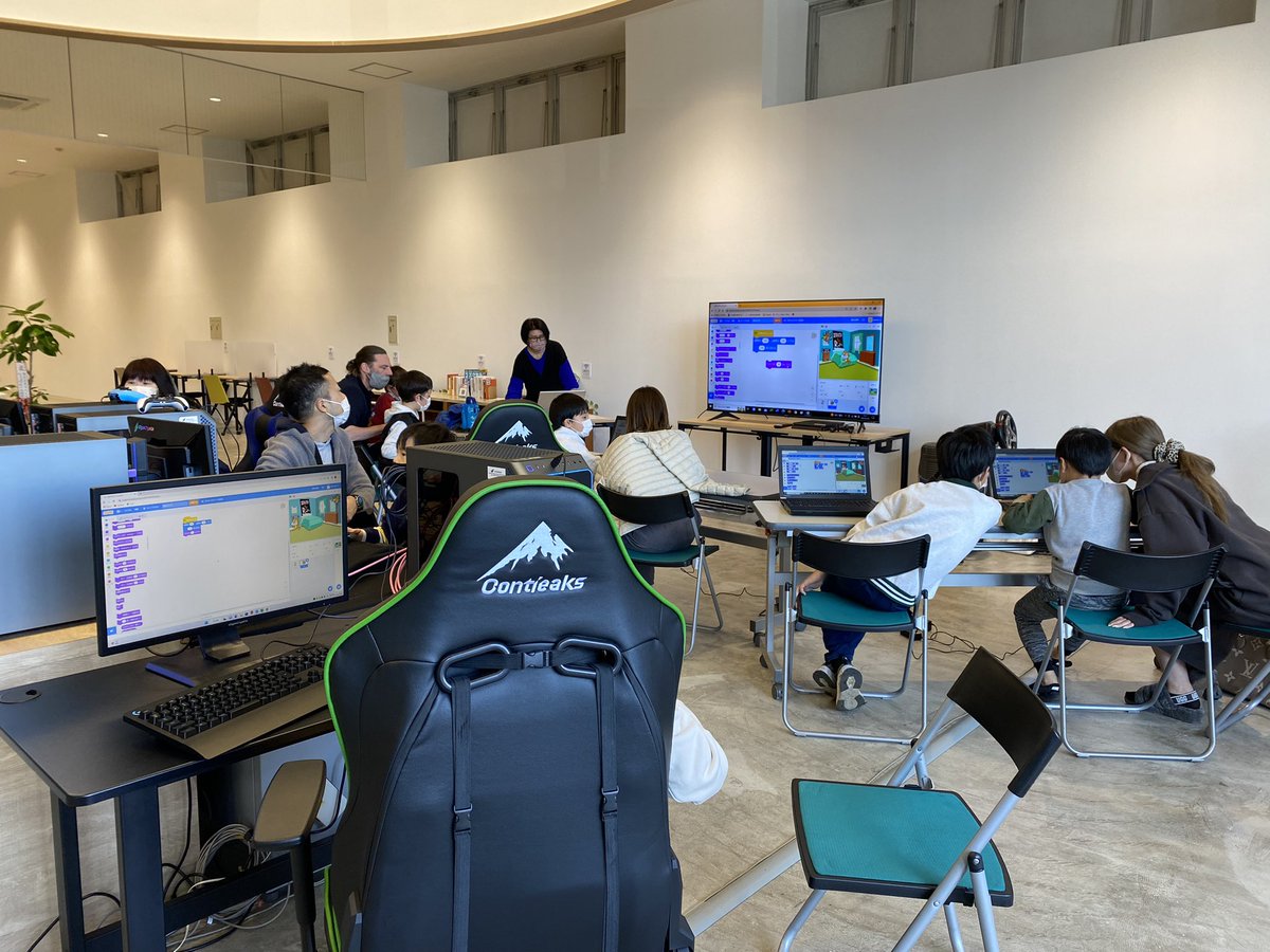 うきのば #プログラミング講座 開催中✨
子どもたちが一生懸命、虫キャッチゲームの作成にチャレンジしております🫡
#うきのば #ぱそこんはうすLink #宇城