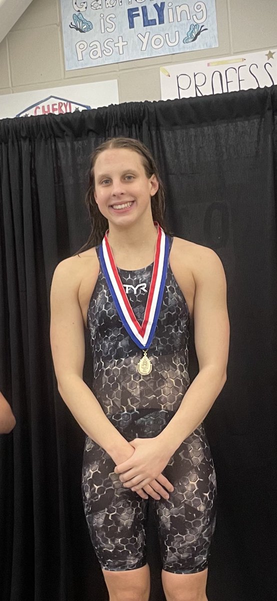 RhsDive's tweet photo. Huge congratulations to Addison Wicklund THREE TIME STATE CHAMP in the 100 Fly. Super proud of her hard work this season!! #RollMounts  🏊‍♀️💙@robbray4 https://t.co/Dm8VnoMM5r