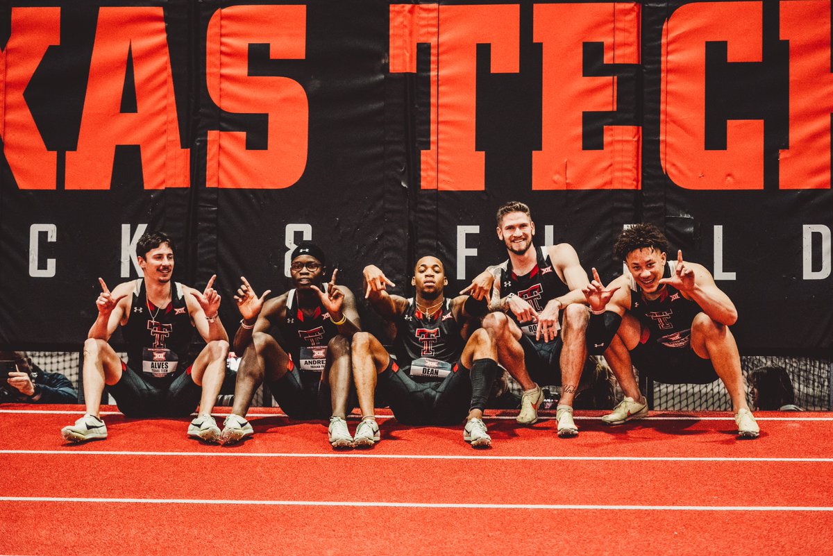 RedRaiderClub's tweet photo. WHAT. A. DAY.

Big win for men's @TexasTechTF  in the BIG12 Indoor championship! 

Congratulations 🥳 https://t.co/llY9eMpL95