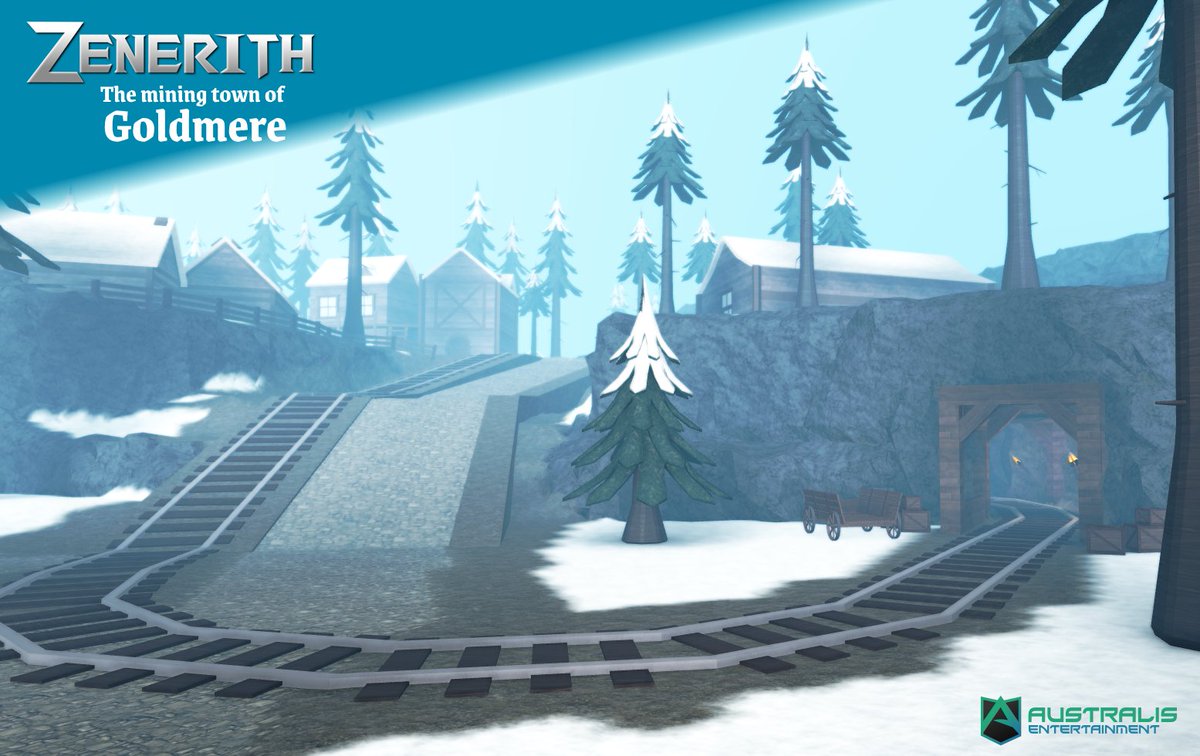 zenerith's tweet photo. Coming Soon: Goldmere. A small town owned by the Goldmere Mining Corporation, situated in the Isle of Frostfall. 

Is there more than it seems to this quiet little mining town, than just the snow, pine forests and sprawling mines? What mystery and intrigue is there to uncover? https://t.co/mQx2wF5ytG