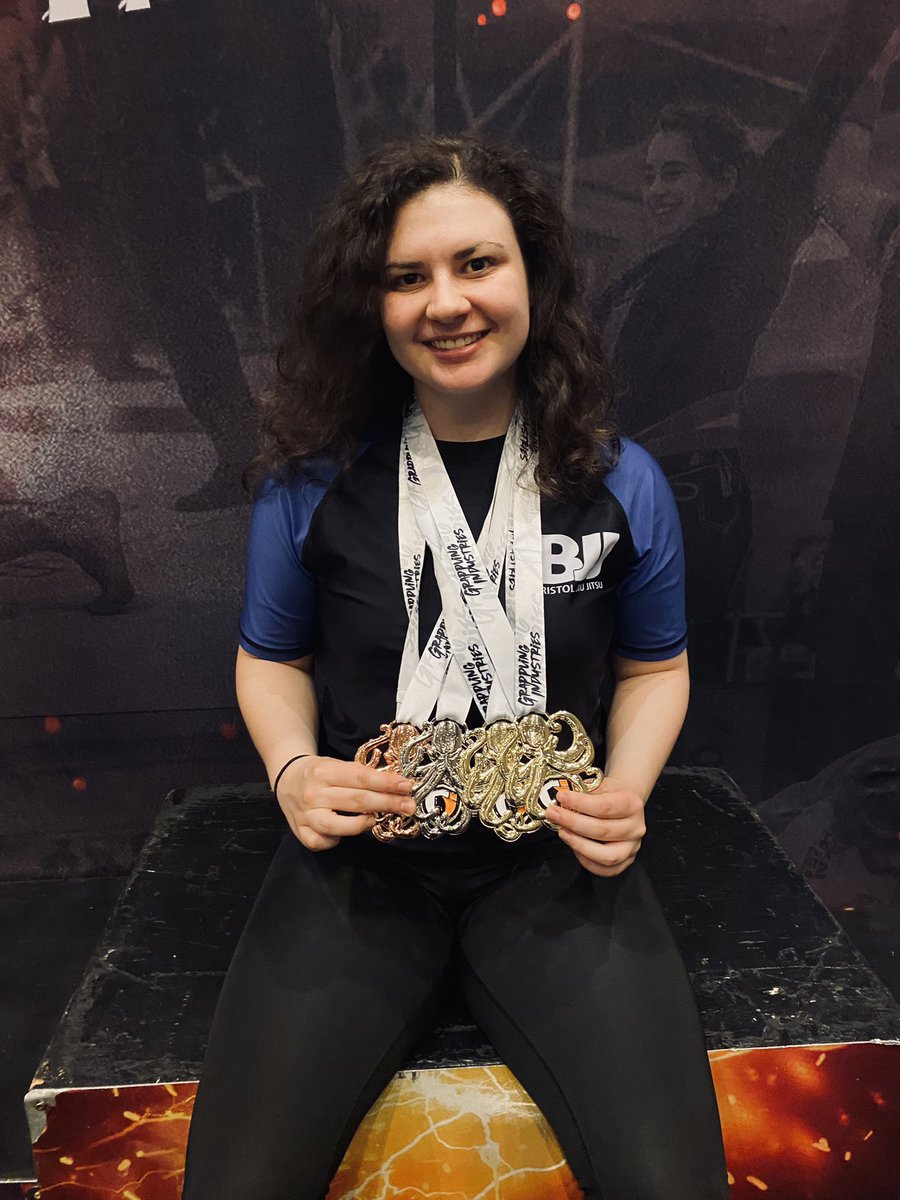 abigailseidel's tweet photo. Successful day at Grappling Industries Knoxville!
🥇🥇🥈🥉 https://t.co/zYjk3jugPy