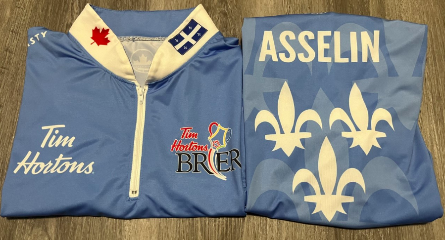 One of the biggest prizes is owning a player's shirt. In 2018, I started doing something pretty cool!

On this #CurlingDayinCanada I'm announcing I'll once again be giving away shirts to juniors I’ll meet at the Brier in London. Who else can fit XS shirts anyways 🤣

💙🥌