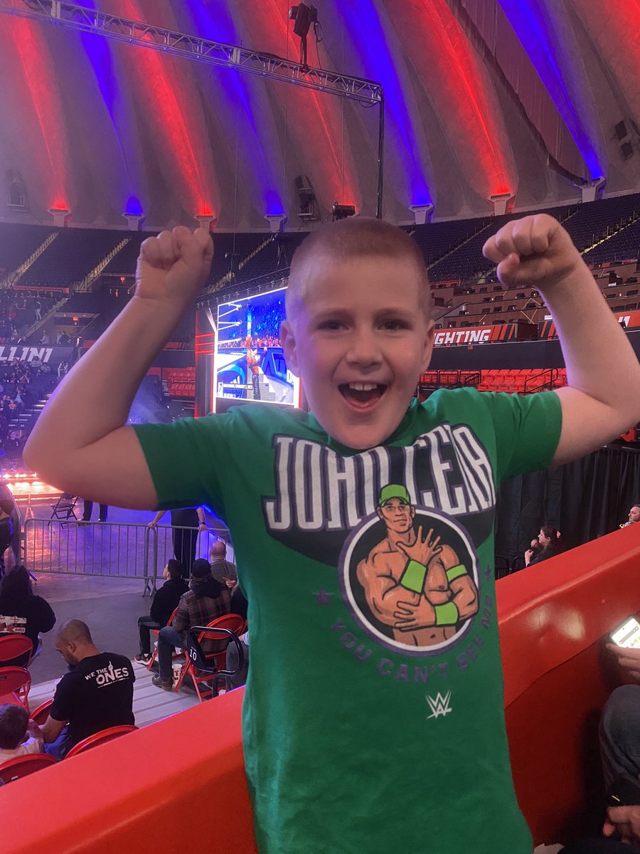 jlevault5's tweet photo. These guys are pumped for some WWE action #WWEChampaign https://t.co/7N6OpqkEQc