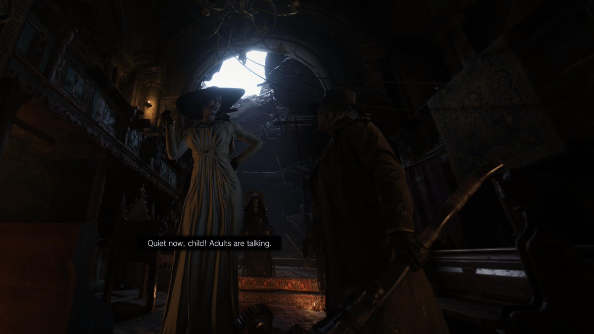 Ive got my first big boobie Ruby sighting!!  #PS5Share, #ResidentEvilVillage