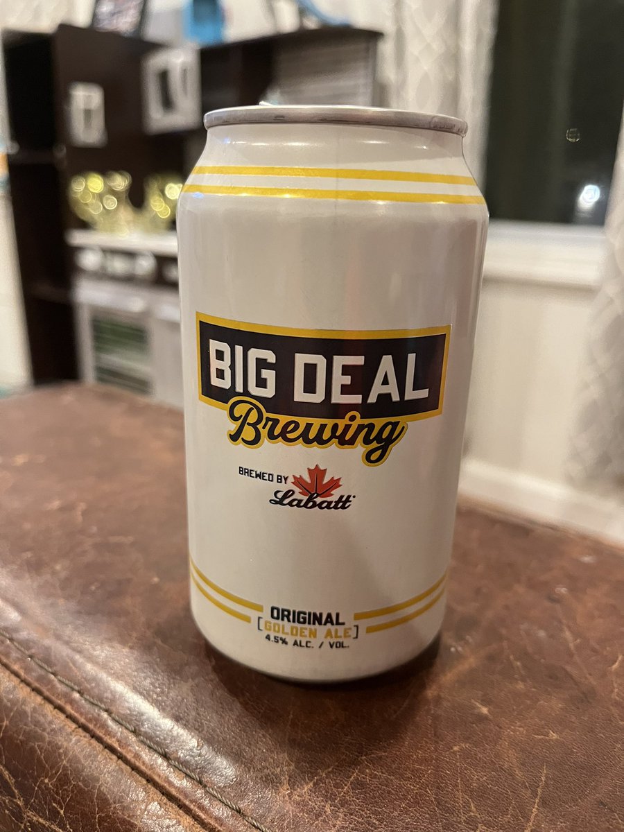 seancarritte's tweet photo. Watching the Bruins take on Vancouver and enjoying a @bigdealbrew https://t.co/NNHgeY9t8A