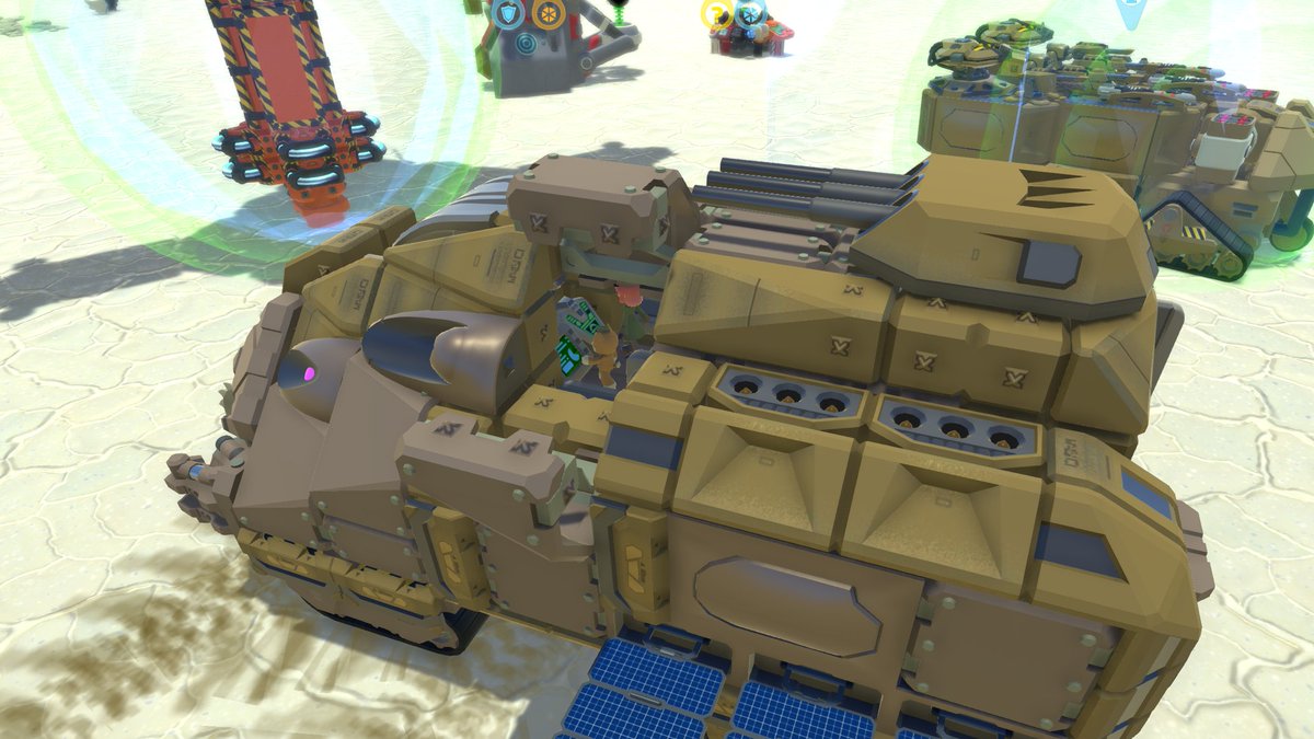 Joker_v_almerio's tweet image. 装甲戦闘車のようなもの
#MyTerraTech
#HHITechroid
#TerraTechで作った変なもの