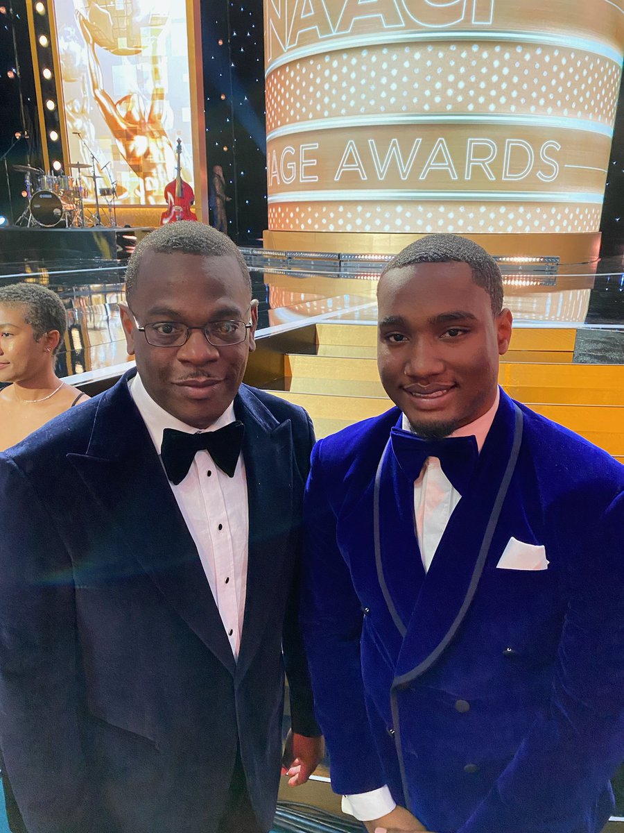 Checking in from the 54th  @naacpimageaward with our @FedEx student ambassador DillardMcCoy, Mister Junior. Salute to Black Excellence! #JSUElevate