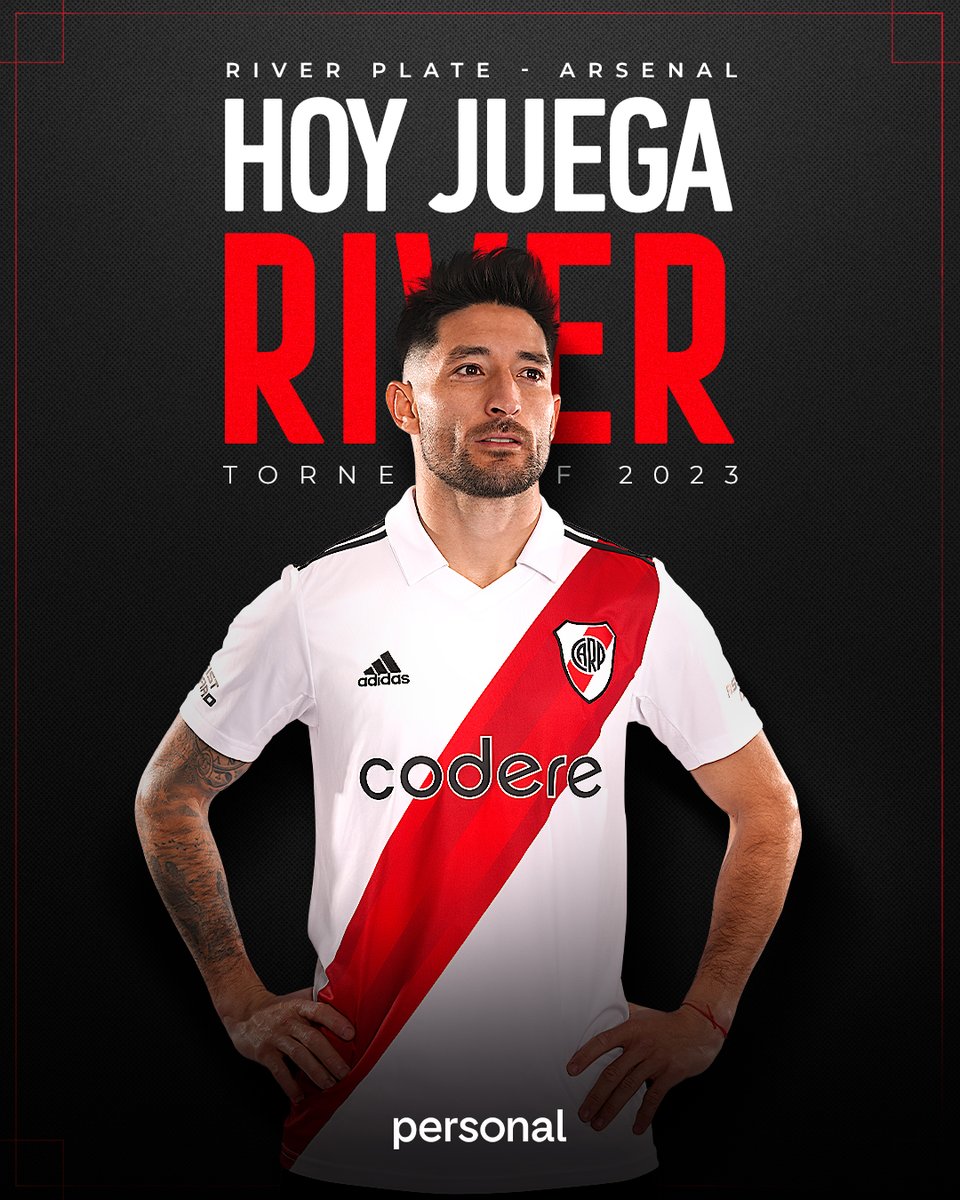 ¡HOY JUEGA RIVER! ⚪️❤️⚪️