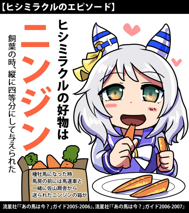 好物シリーズにヒシミラクル追加

#ウマ娘 