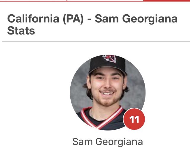 Our <a href="/samgeorgiana12/">Samuel Georgiana</a> continues his solid start for Cal U. 

The Seton La Salle alum goes 

1.1 innings yielding 0 walks &amp; 0 runs 

Way to sling it Sam!