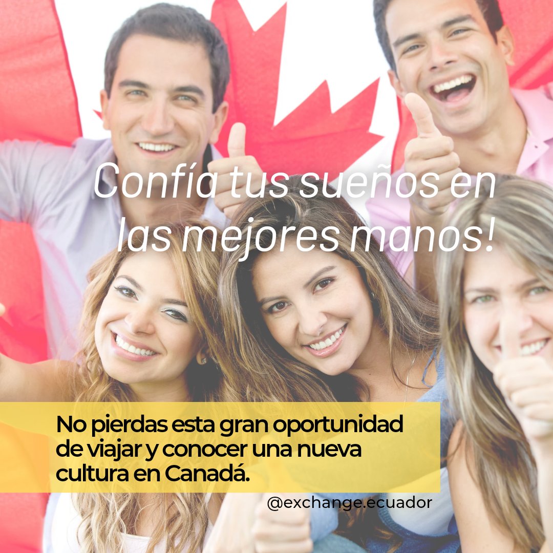 EcuadorExchange's tweet photo. ✈Vive la experiencia Exchange!
Comunícate con nosotras! +(593)99-782-2068 / +(593)99-788-3283
#programaadultos #uk #wisconsin #sandiego #traveltolearn #intercambio #exchangeecuador #viajayaprende #winterprogram #campamentos #estudiodeidiomas #travel #Inglaterra #Canada https://t.co/DfAwgeqpaM