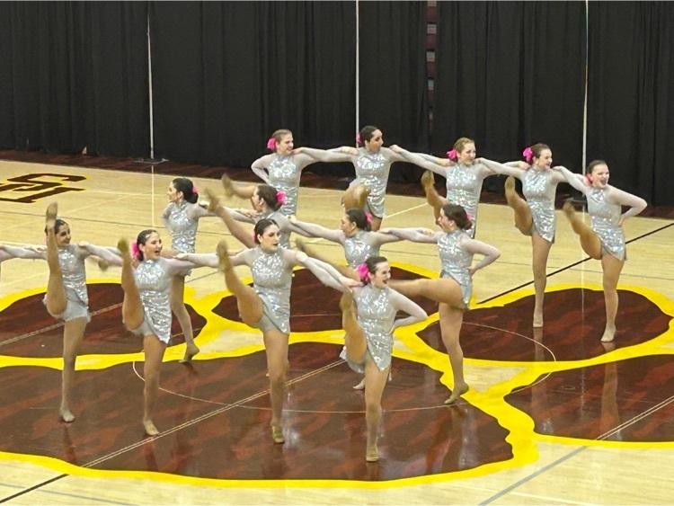 risdHS's tweet photo. Another great kick routine by the Rockettes! #RobinsonISD https://t.co/Nw1T5vKgoL