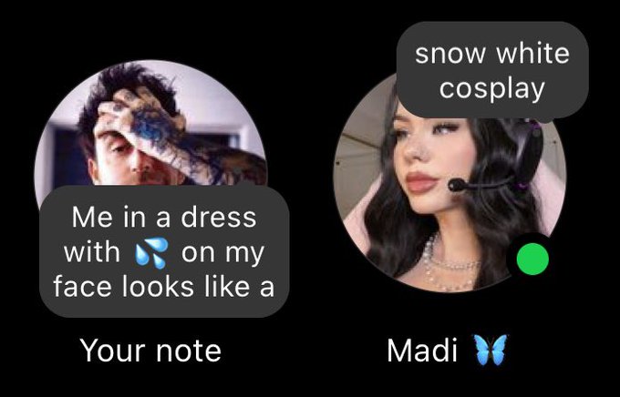 Started using IG notes to roast myself , thanks @MadiHunni for the assist https://t.co/U6sMEA4irq<a href="/tag/twitchcon"class="tags"><span>#twitchcon</span></a>