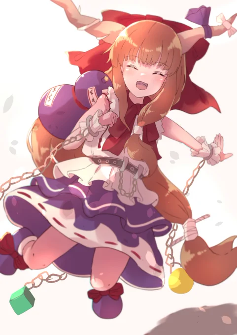 伊吹萃香#東方Project #イラスト 