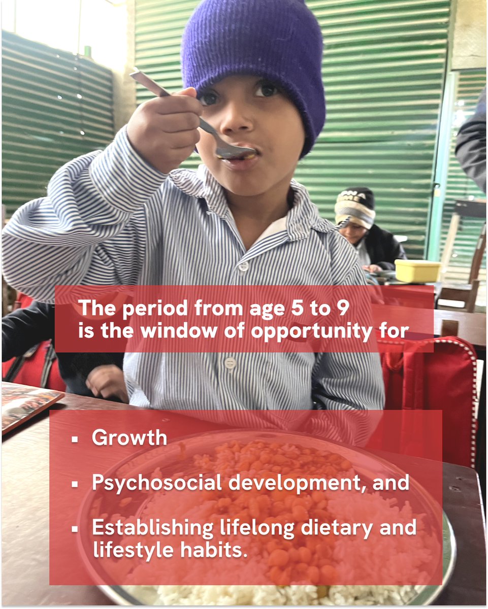 FeedingIndia's tweet image. Many school-age children in India fail to consume diets that give them the foundation for long, healthy &amp;amp; productive adult lives. With the #DailyFeedingProgram, #Feeding ndia aims to support such children with equitable access to nutrition &amp;amp; a chance to reach their potential.