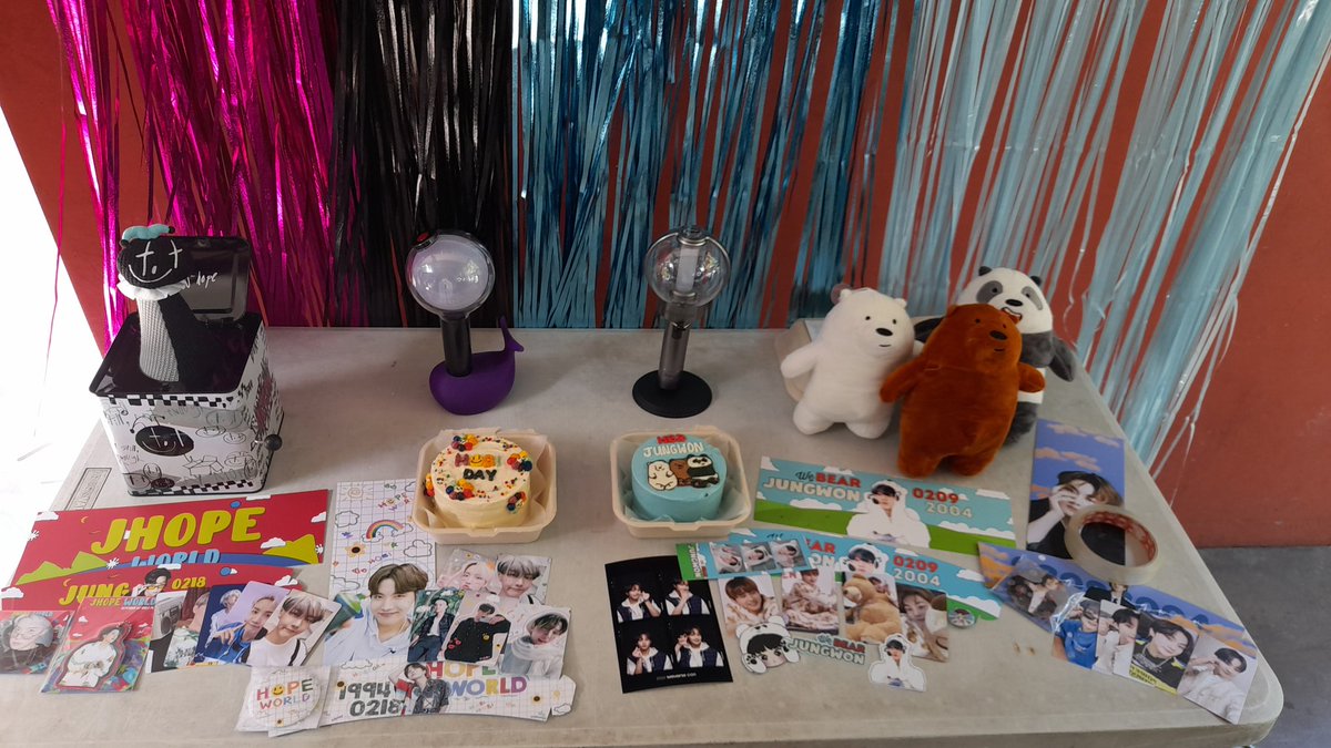 DBKcsEvents's tweet photo. All set up! 

We Bear Jungwon Birthday Cupsleeve Event

WHEN: February 26, 2023
LOCATION: RoyalTea Brgy. Kanluran Sta. Rosa City, Laguna https://t.co/PHDN3jR0eC