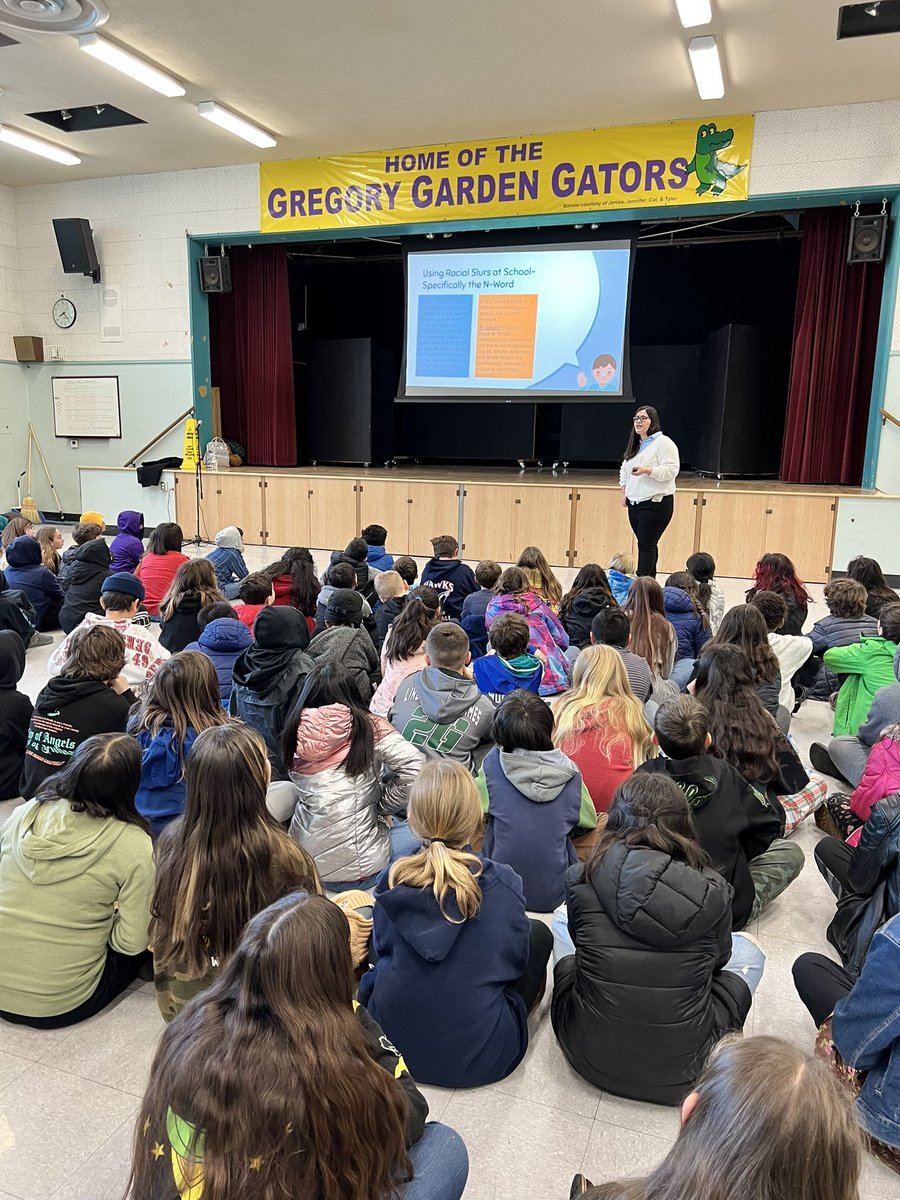 Gregory_Gardens's tweet photo. We have a zero-tolerance policy for hate speech, racial slurs or another dehumanizing &amp; demeaning language. Thank you to the @MtDiabloUSD Equity team for the honest &amp; powerful presentation! We are proud to stand together to create a safe &amp; inclusive learning environment for all! https://t.co/GMhkWYfiag