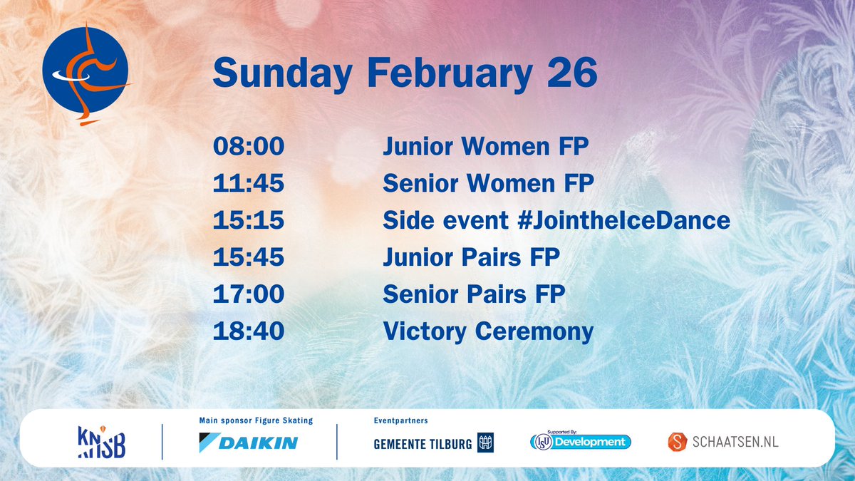 We maken ons klaar voor de laatste dag van de Challenge Cup &amp; het NK Kunstrijden! ⛸️ / We're almost ready for the last day of the Challenge Cup &amp; Dutch national championships! ⛸️

Nederlandse livestream: schaatsen.nl/live
International livestream: solidsport.com/2023-challenge…