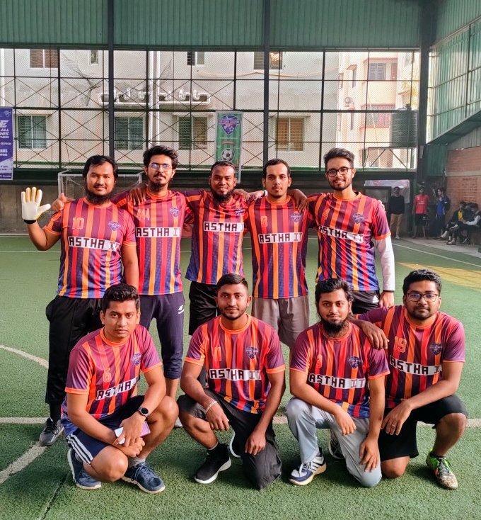 AsthaIT's tweet photo. We are excited to take part in The Inter Software Company Futsal 2023, a battle which eventually concludes to internal team bonding and unity across other organizations in the industry!
#AsthaIT #Futsal #TeamBuiling #Unity #InterSoftwareCompanyFutsal https://t.co/ejUcTbgygq