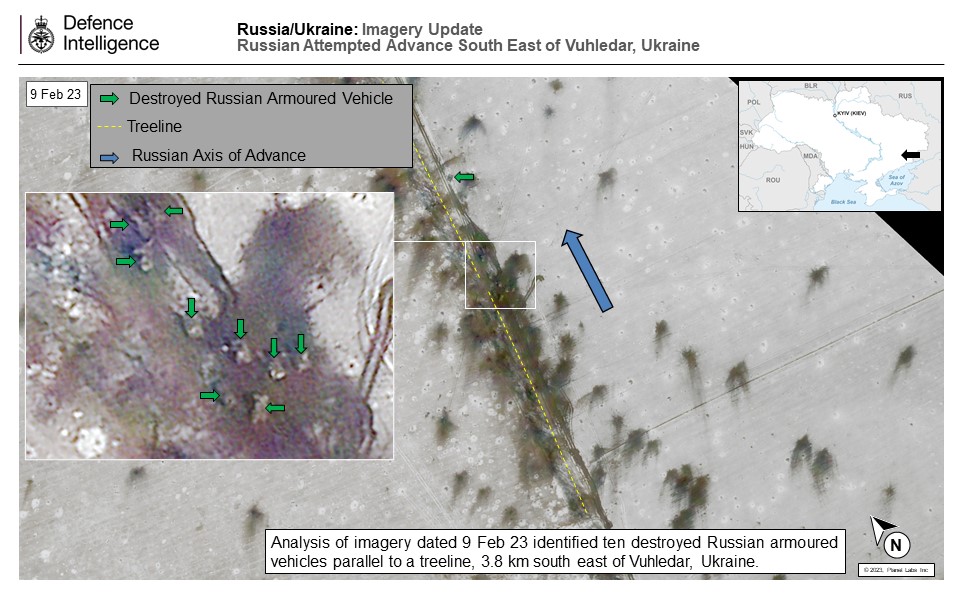 Latest Defence Intelligence update on the situation in Ukraine - 26 February 2023

Find out more about Defence Intelligence: ow.ly/TTeJ50N2T5h

🇺🇦 #StandWithUkraine 🇺🇦
