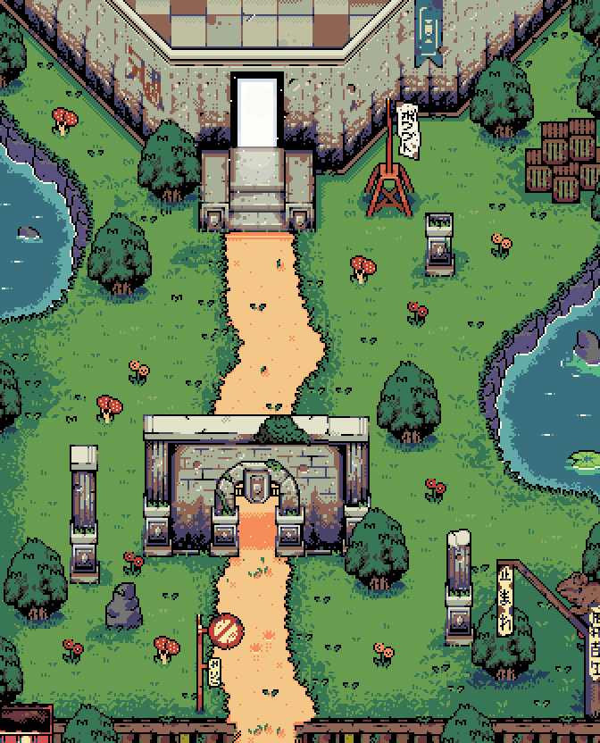Greens.
#pixelart