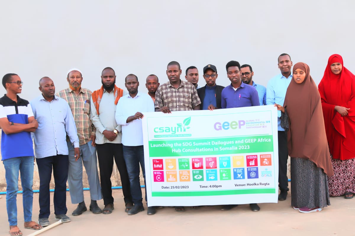 AdanKuusow's tweet photo. SDG DIALOGUES SUMMIT AND GEEP AFRICA HUB CONSULTATIONS EVENT SOMALIA
Yesterday I was attended SDG Dialogues and GEEP AFRICA HUB CONSULTATIONS EVENT Among communities, Universities Students, scholars, civil societies.
Sponsored by @GCSAYN Somalia @ntiokam @Agricday https://t.co/VdgpE6a1Ir