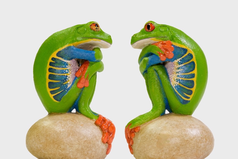 ショッピングカート設定に誤りがあったので修正しました。
新作 アカメアマガエル2 / Red-eyed tree frog
forest-amp.com/deformar1/defo……
製作風景
youtu.be/55hnbgHAUDI
#frog #sculpture #カエル