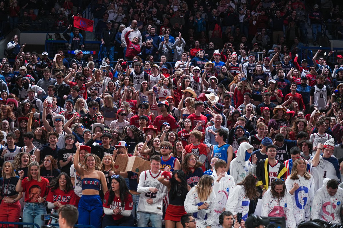 ZagMBB's tweet photo. What a day, Zag fam ❤️ https://t.co/7MgdYG9YbQ