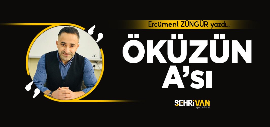 Öküzün A'sı| Ercüment züngür | Köşe Yazıları
sehrivangazetesi.com/kultur-sanat/o…
<a href="/ZungurErcument/">Ercüment ZÜNGÜR</a>
