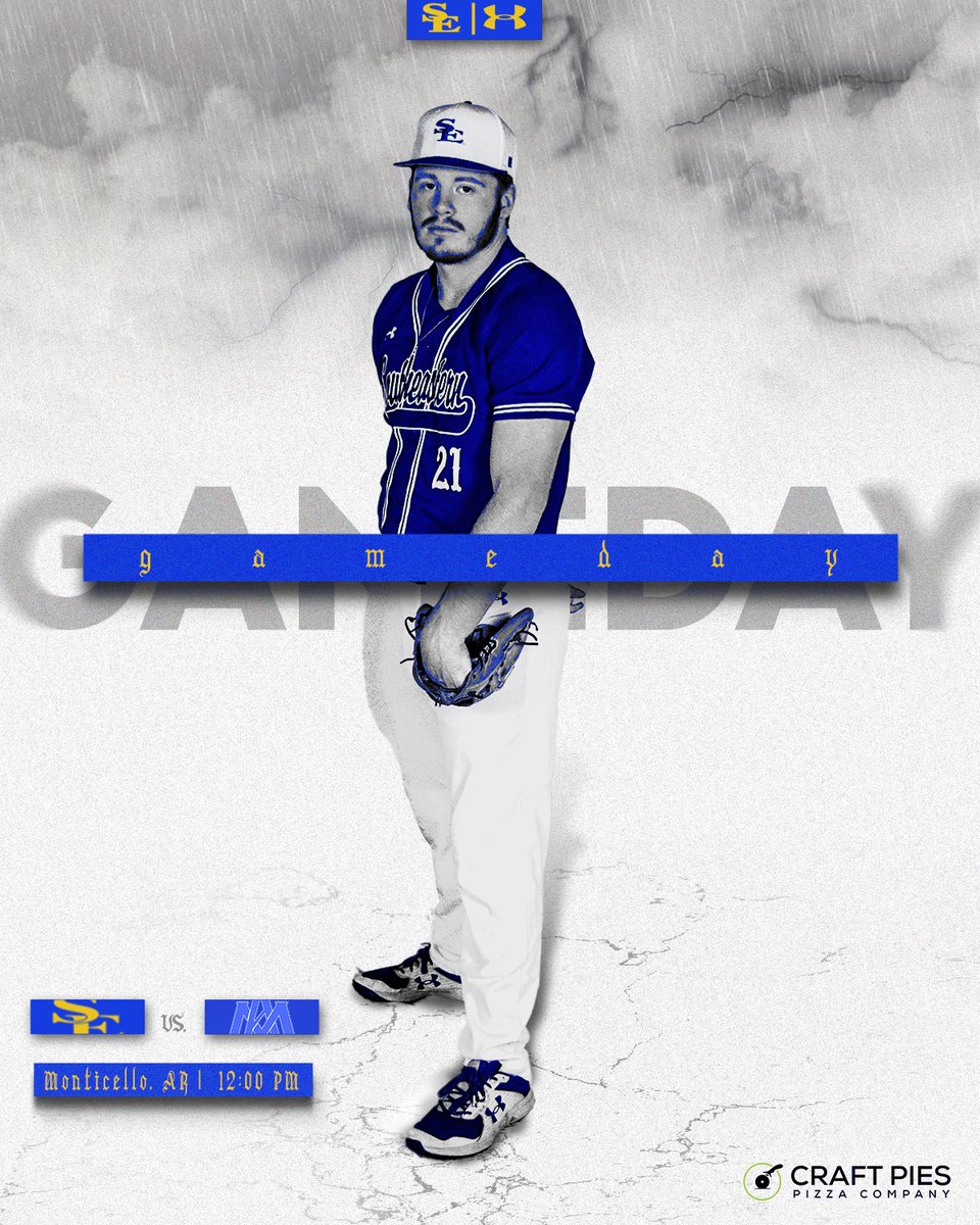 Sunday doubleheader ⛈

📍Monticello, AR | (Monroe, LA)
🆚 UAM
⏰ 12:00 &amp; 3:00 PM

#StormChaSE