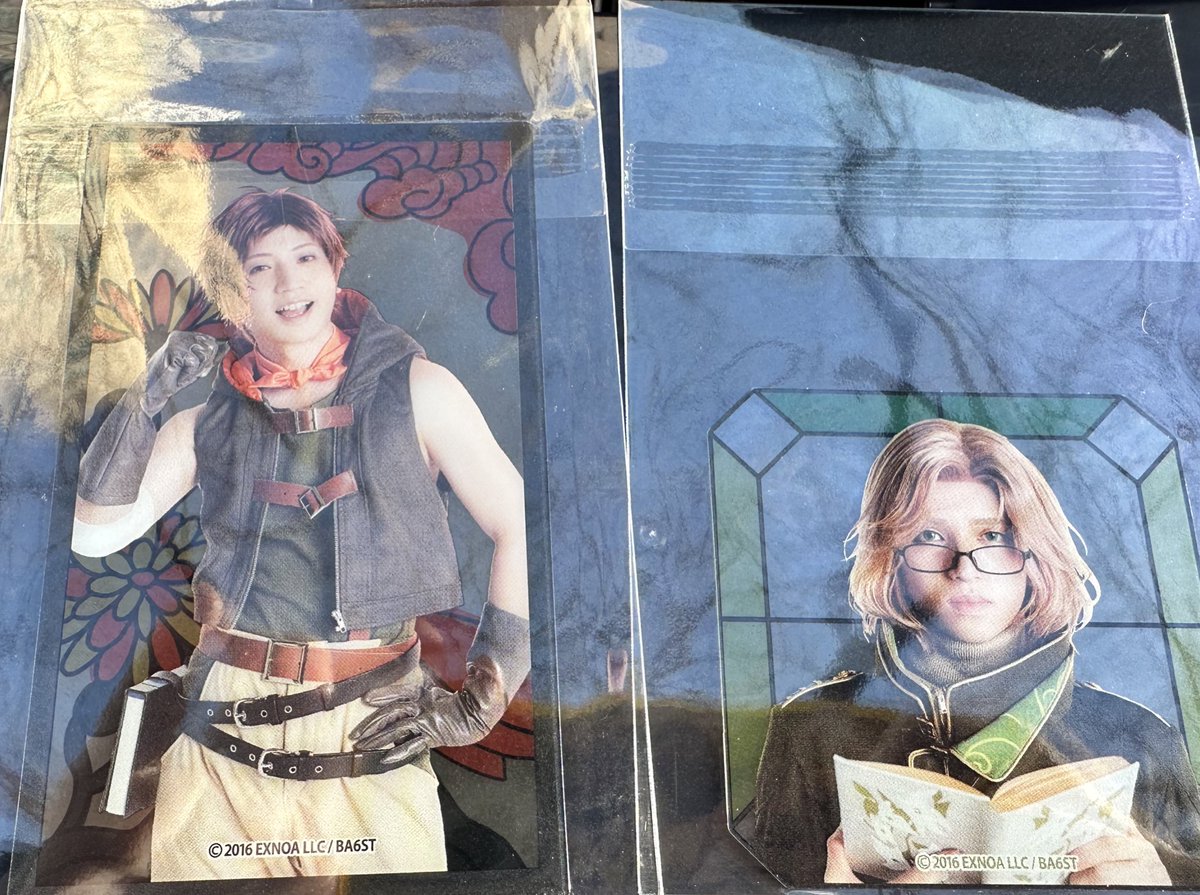 sxxh__tk's tweet photo. 【交換】文劇6 文劇 文豪とアルケミスト ブロマイド 徒然日記 クリアカード

譲▶︎  さかぐち、きたはら、とくなが、なかの

求▶︎ おだ(4枚目♥️スタンプがついてるもの

本日26日ソワレ観劇致します。
検索からもお気軽にお声掛けくださいませ。 https://t.co/uB2eoIuc64