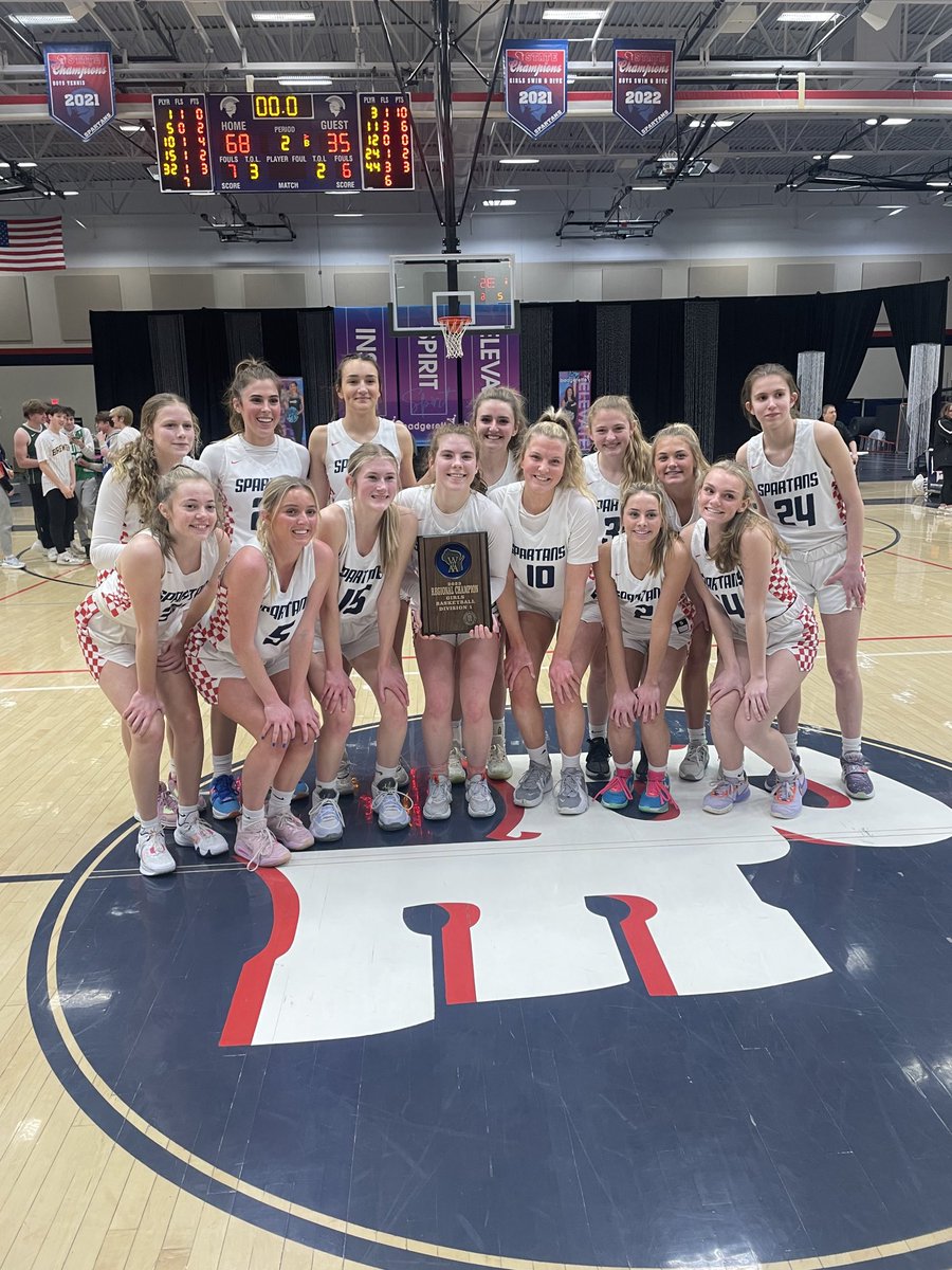 Congratulations to the WIAA Regional Champion Brookfield East Spartans!!