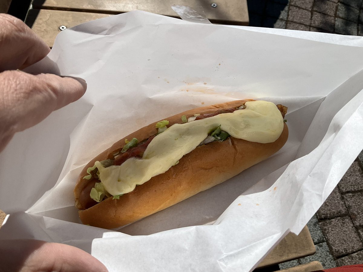 KTM819O4's tweet photo. #TacoDog #ElCordito #辛くない 
お子さまでも大丈夫🙆‍♂️
と店主さんが言っていました！
美味しかったので宣伝しておきます(´∀｀*)／ https://t.co/eA8XsnnA7j