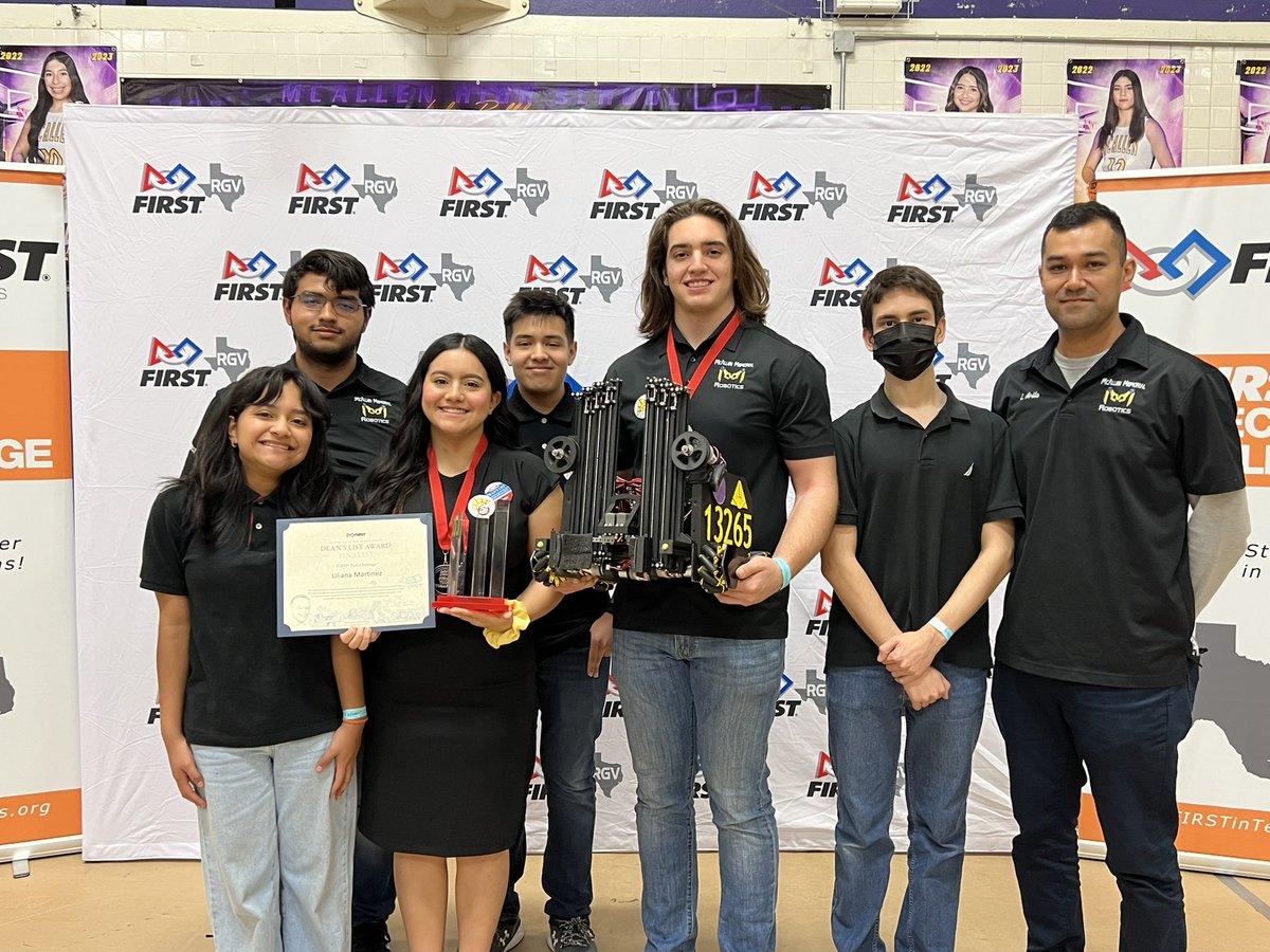 Team Osiris is your regional connect award winner‼️🤖 Be on the look out for us at state soon… 

@McAllenISDCTE @McAllenISDCTE @FIRSTRGV @FIRSTinTexas @FTCTeams @DrGonzalez8 
#omgrobots