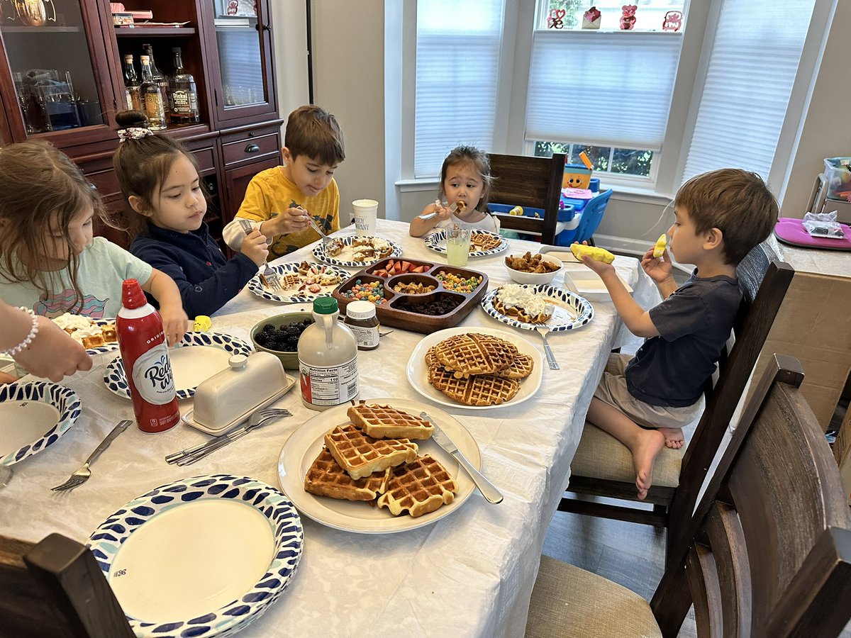 Aint no party like a waffle party because a waffle party don’t stoppppp! <a href="/soraya_voigtMD/">Soraya Voigt</a>