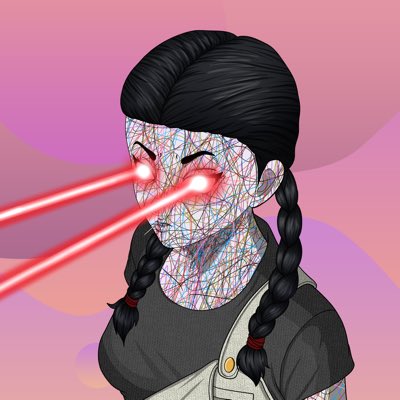 cnfthoarder's tweet photo. #NewProfilePic celebrating the @ChainChillaz blockchillaz mint that is still ongoing. 
This girl is fierce!
#supportingpartners #firedrop https://t.co/ddBwQi4kVh