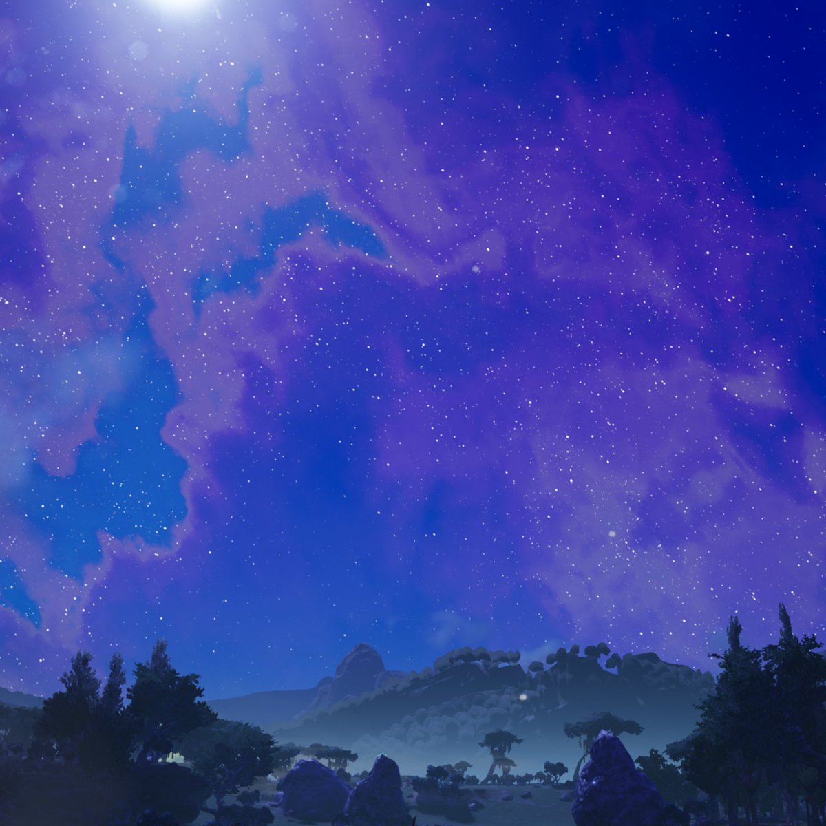 RPG4Lunch's tweet photo. Can you guess where this night sky is from. Its in tonight's feature game. Clues in this tweet. Join me tonight at 8pm PST to find out https://t.co/aKOeECnsrR 
#automationgame #gameday #megabase #basebuilding #basebuilding #twitchstreamer #SmallStreamersConnectRT #SmallStreamers https://t.co/2C2kY2mLqA