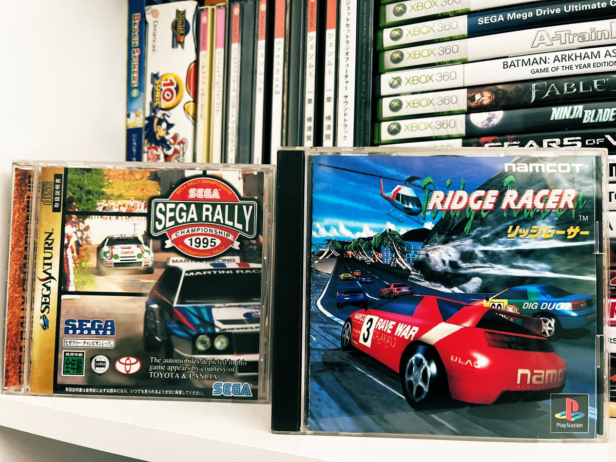 What was better? ‘Like’for Ridge Racer or ‘Retweet’ for Sega Rally Championship 
#sega
#namco 
#segarally
#ridgeracer