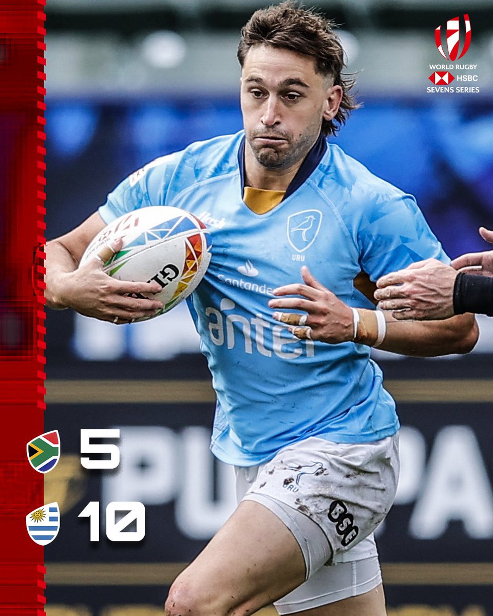 🇺🇾 URUGUAY NOMÁ 

✔️ Vencimos 10-5 a Sudáfrica (2º). 

👏🏻 ¡No dejen de aplaudir!