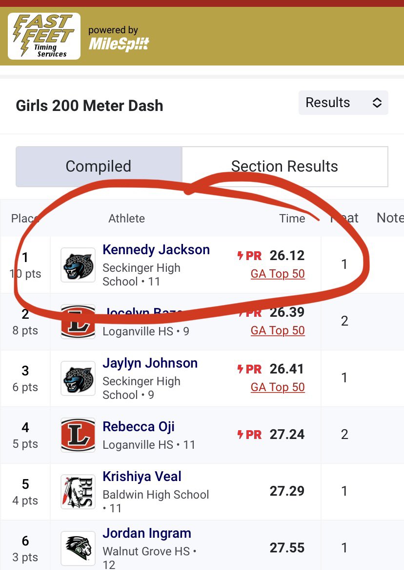 Great start to the outdoor track season! More to come. #humble #grinding #tracklife <a href="/SKG_Athletics/">Seckinger Athletics</a>